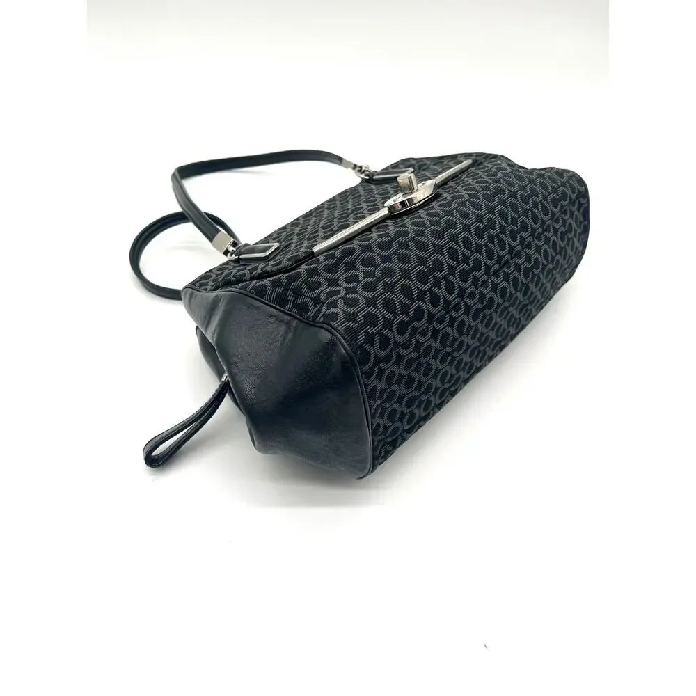 COACH Signature Turnlock Shoulder Bag, Structured Rare Opening